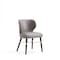 Manhattan Comfort Modern Strine Dining Chair Upholstered in Velvet and Leatherette-Set of 2 2-DC045-DT - alternate 2